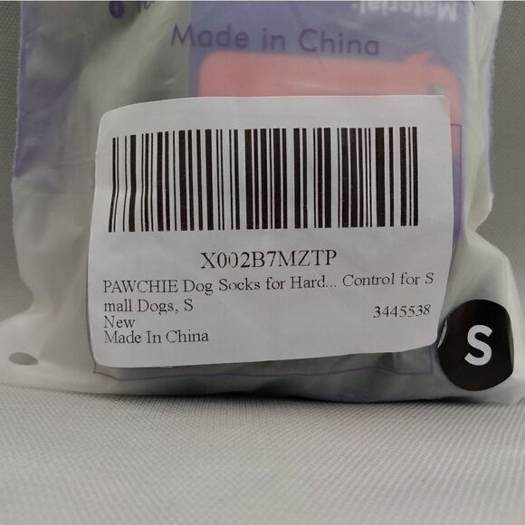 NWT PAWCHIE Dog Socks for Hardwood Floors Anti-Slip Traction Control Small - Picture 10 of 11